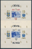 [** TB] Blocs 22/25, Les 4 Grands Blocs 'Orval' - Cote: 920€ - 1924-1960