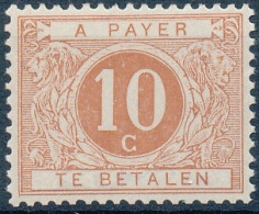[** SUP] TX4, 10c Brun-rouge, Bon Centrage - Fraîcheur Postale - Cote: 208€ - Postzegels