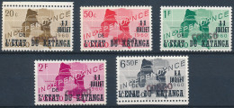 [** SUP] Albertville : N° 1/5, La Série Complète - Cote: 120€ - Unused Stamps