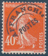 [** SUP] PO64, 40c Vermillon - Fraîcheur Postale - Cote: 45€ - 1893-1947