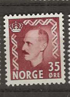 1950 MNH Norway Mi 362 Postfris** - Neufs