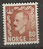 1950 MNH Norway Mi 368 Postfris** - Neufs