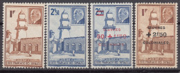 French Somali Coast, Cote Des Somalis 1941/1944 Mi#193-194 And #265-266 Mint Hinged - Ongebruikt