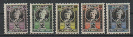 Luxemburg Y/T 182 / 186 * MH - Other & Unclassified