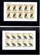 Georgia 2007 . Birds Of Prey. Imperf 4 M/S Of 10 . Michel # 523-26 B  KB - Georgia
