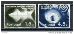 N°1214 & 1215 - Relais Terrestres Des Communications Par Satellite - Oblitérés