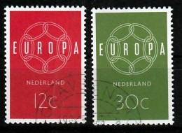 Nederland Europa Cept 1959 Gestempeld - 1959