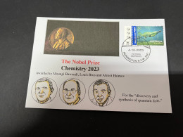 5-10-2023 (3 U 22) Nobel Chemistry Prize Awarded In 2023 - 1 Cover - OZ Stamp (postmarked 4-10-2022) - Prix Nobel