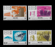 HONG KONG STAMP - 1983 The 100th Anniversary Of Hong Kong Observatory SET MNH (NP#01) - Neufs