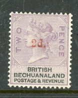 -1888- British Bechuanaland-"Queen Victoria" MH (*) Overprinted ! - 1885-1895 Kolonie Van De Kroon