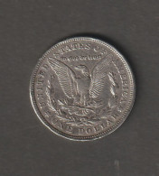 Coin United States 1921 1 Dollar - Silver Morgan Dollar - Denver - 1921-1935: Peace