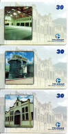 Monuments Parc  Metalurgico  3 Télécartes Brésil Phonecard (1118) - Brésil