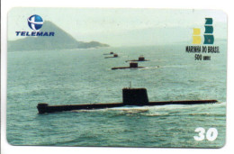 Armée Army Bateau Navire  Télécarte Brésil Phonecard (1120) - Brésil