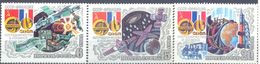 1982. USSR/Russia, Space, Soviet-France Space Flight, 3v, Mint/** - Ongebruikt