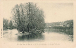 FRANCE - Le Tour De Marne - De Champigny à Chennevières - Carte Postale Ancienne - Champigny Sur Marne