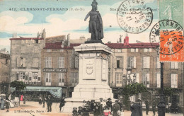 FRANCE - Clermont Ferrand - Statue Du Général Desaix - Place De Jaude - Colorisé - Carte Postale Ancienne - Clermont Ferrand