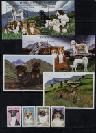 Zambia-1999 - Dogs - 4 St.+ 4 M/sh. MNH** - Zambia (1965-...)