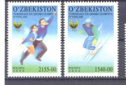 2006.Uzbekistan,  Winter Olympic Games Torino'2006, 2v,   Mint/** - Usbekistan