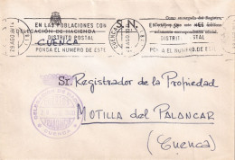 DELEGACION DE HACIENDA  1980    CUENCA - Franchise Postale