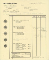 St. VEIT A D Glan Kärnten Deko Rechnung 1939 " OMA-Gesellschaft H.Verdino & Co Kleinkinder-Bedarf Nährmittel " - Österreich