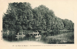 FRANCE - La Tour De Marne - De Champigny à Varennes Par La Rive Droite - Carte Postale Ancienne - Champigny Sur Marne