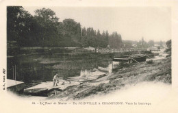 FRANCE - Le Tour De Marne - De Joinville à Champigny, Vers Le Barrage - Carte Postale Ancienne - Joinville Le Pont