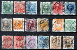 Action !! SALE !! 50 % OFF !! ⁕ DENMARK 1884 - 1913 ⁕ Collection / Lot ⁕ 18v Used - Verzamelingen