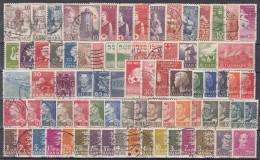 ⁕ DENMARK 1935 - 1976 ⁕ Nice Collection / Lot ⁕ 79v Used & MH - Sammlungen