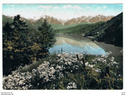 LAGO  DI  S. CROCE (BL):   VERSO  L' ALPAGO  -  FOTO  BROMOCOLOR  -  FG - Invasi D'acqua & Impianti Eolici