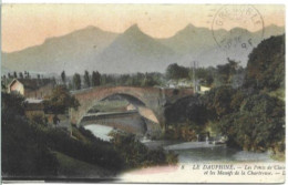 Carte Postale Ancienne: LE DAUPHINE: Les Ponts De Claix Et Les Massifs De La Chartreuse. 1916? - Claix