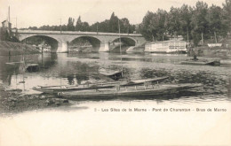 FRANCE - La Boucle De La Marne - Pont De Charenton - Bras De Marne - Carte Postale Ancienne - Charenton Le Pont