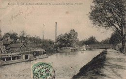 FRANCE - Environs De Toul - Le Canal Et Les Chantiers De Construction De Bateaux à Valcourt - Carte Postale Ancienne - Toul