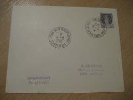 BORDEAUX 1977 Cong. Int. Mycoplasmes Health Sante Cancel Card FRANCE - Médecine