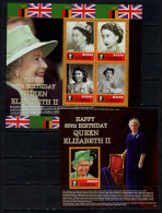 Zambia-2006 The 80th Anniversary Of The Birth Of Queen Elizabeth II-2 M/s. MNH** - Zambia (1965-...)