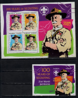 Zambia-2006 The 100th Anniversary Of Scouting-2 M/s. MNH** - Zambia (1965-...)