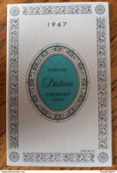 1967 Calendrier / Carte Parfumée, Parfums Chemary, Dédicace, Parmain, 3, Place Clémenceau, L'Isle Adam - Antiquariat (bis 1960)