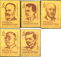 625571 HINGED ARGENTINA 1969 CIENTIFICOS ARGENTINOS - Ungebraucht