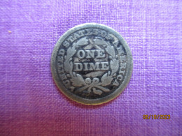 USA Dime 1849 (silver) - 1837-1891: Seated Liberty (Liberté Assise)