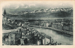 FRANCE - Grenoble - Vue Générale Et La Chaine Des Alpes - Carte Postale Ancienne - Grenoble