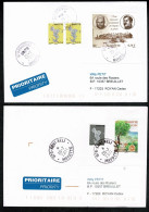 976 MAYOTTE 2011 Lot 2 Lettres Avec Carte Ile AU TARIF 0,60€ KOUNGOU & KANI-KELI Indexations - Sonstige & Ohne Zuordnung