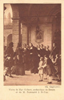 PHOTOGRAPHIE - Visite De Mgr Colbert - Archevêque De Rouen Et De Pontcarré - Animé - Carte Postale Ancienne - Photographie