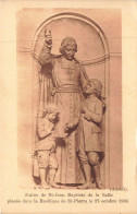 PHOTOGRAPHIE - Statue De St-Jean Baptiste De La Salle Dans La Basilique De St-Pierre - Carte Postale Ancienne - Photographs