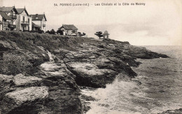 FRANCE - Pornic - Les Chalets Et La Côte De Malmy - Carte Postale Ancienne - Pornic