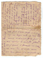 VP22.424 - Algérie - ORAN 1914 - Lettre De M. Ch . D'YVAN Pour PAVILLY - Manuscrits