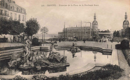 FRANCE - Nantes - Fontaines De La Place De La Duchesse Anne - Carte Postale Ancienne - Nantes