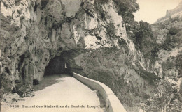 PHOTOGRAPHIE - Tunnel Des Stalactites Du Saut Du Loup - Carte Postale Ancienne - Photographs