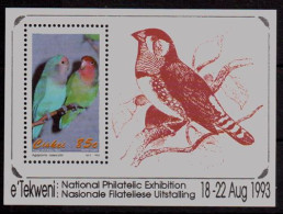 Ciskei 1993:  MichelNr.: Block 8, Postfrisch | Vögel, Afrika, Tiere - Ciskei