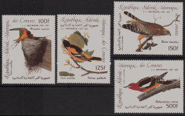 Komoren 1985:  MichelNr.: 458 Bis 459, Postfrisch | Vögel, Vegetation - Comores (1975-...)