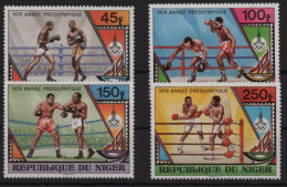 Niger 1979:  MichelNr.: 673 Bis 676, Postfrisch | Sport, Boxen, Boxszenen - Niger (1960-...)