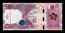 Catar Qatar 50 Riyals 2020 (2021) Pick 35a Sc Unc - Qatar